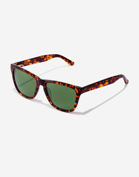 Gafas de sol de pasta color y lentes marrón